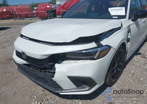 2022 Honda Civic Sport из США, поврежденный, VIN 2HGFE2F59NH561778